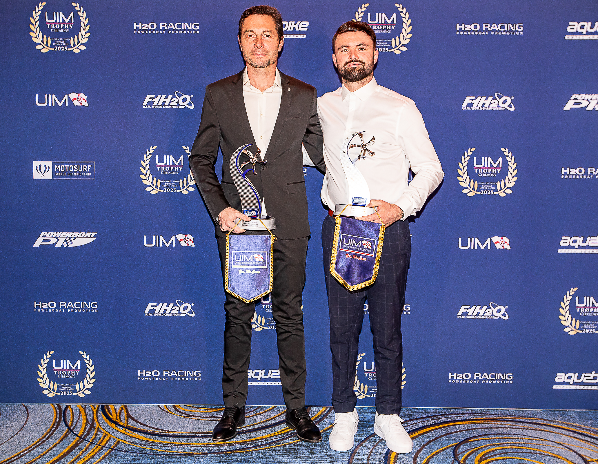 UIM Gala Monaco Photocall Inside the room post ceremony-18 Bateaux F1